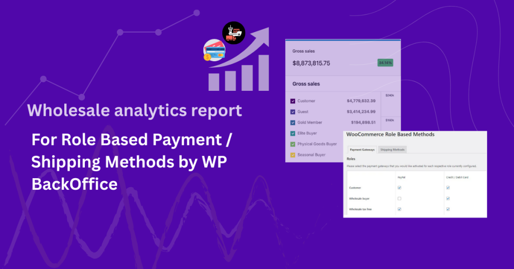 WooCommerce Wholesale Analytics for Role-Based Payment and Shipping Methods plugin